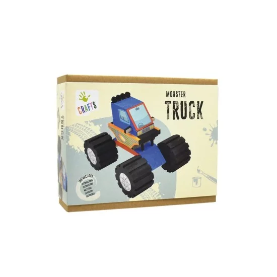ANDREU TOYS Kūrybinis gamybos rinkinys - "Monster truck" ANDREU TOYS Kūrybinis gamybos rinkinys - "Monster truck"