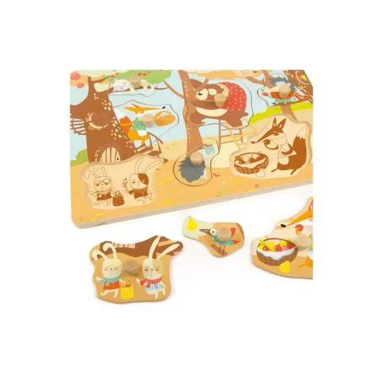 ANDREU TOYS  dėlionė - Miškas