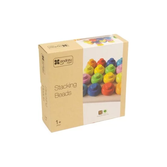 ANDREU TOYS medinių karoliukų žaidimas ANDREU TOYS medinių karoliukų žaidimas