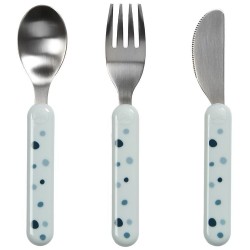 Done by Deer įrankių rinkinys Dreamy Dots white