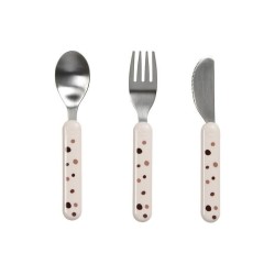 Done by Deer įrankių rinkinys Dreamy Dots white