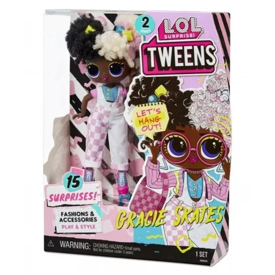 L.O.L. SURPRISE TWEENS lėlytė GRACIE SKATES, 18 cm L.O.L. SURPRISE TWEENS lėlytė GRACIE SKATES, 18 cm