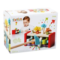 Eco Toys Edukaciniai lavinamasis medinis žaidimas "Skraidantys klounai"