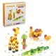 Eco Toys Medinė 3D mozaika - konstruktorius Cubika World „Afrika“ Eco Toys Medinė 3D mozaika - konstruktorius Cubika World „Afrika“
