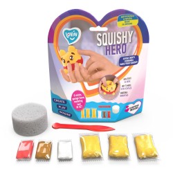 Eco toys Antistresinis kūrybinis rinkinys padarykite savo Squishy herojų  (asort.)