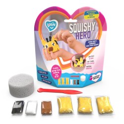 Eco toys Antistresinis kūrybinis rinkinys padarykite savo Squishy herojų  (asort.)