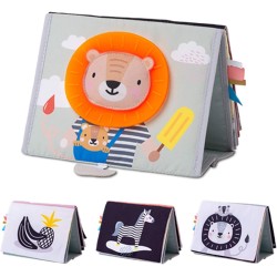 Taf Toys Savannah Tummy  Lavinamoji knygelė 
