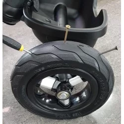 QPLAY RITO Rubber sulankstomas triratukas guminiais ratais