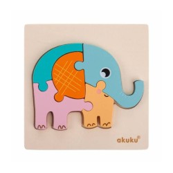 AKUKU KŪDIKIŲ MEDINĖ, EDUKACINĖ DĖLIONĖ ELEFANT