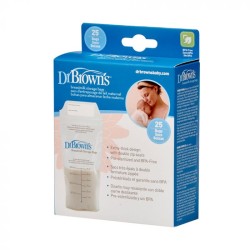 DR.BROWN'S maišeliai motinos pienui, 25 vnt.