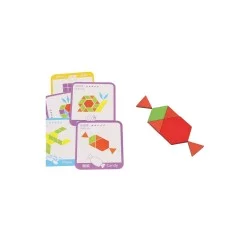 ANDREU TOYS Medinis kaladėlių dėlionė 155 det.