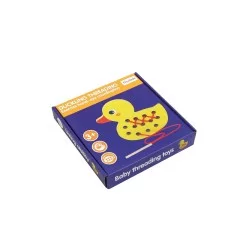 ANDREU TOYS Edukacinis medinis vėrimo žaidimas ANČIUKAS