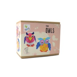 ANDREU TOYS  Kūrybinis rinkinys - PELĖDOS