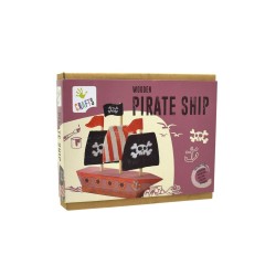 ANDREU TOYS  Kūrybinis rinkinys - PIRATŲ LAIVAS