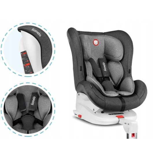 Automobilinė kėdutė Lionelo Lennart ISOFIX 0-18 kg