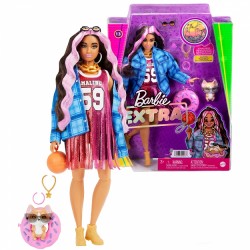 Barbė Extra lėlė su sportine suknele
