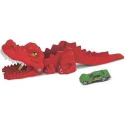 Hot Wheels Trasos paleidiklis DINO + automobilis 