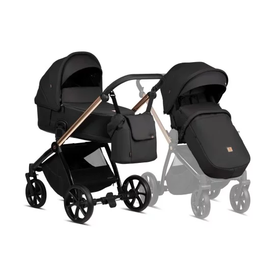 Tutis Mio Plus Thermo universalus vežimėlis Black edition 2*1 Tutis Mio Plus Thermo universalus vežimėlis Black edition 2*1