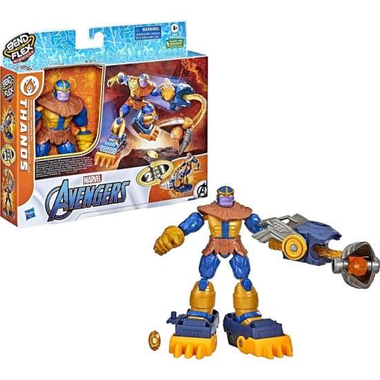 Hasbro Marvel Avengers Fire Mission Thanos - herojaus figūrėlė 15 cm