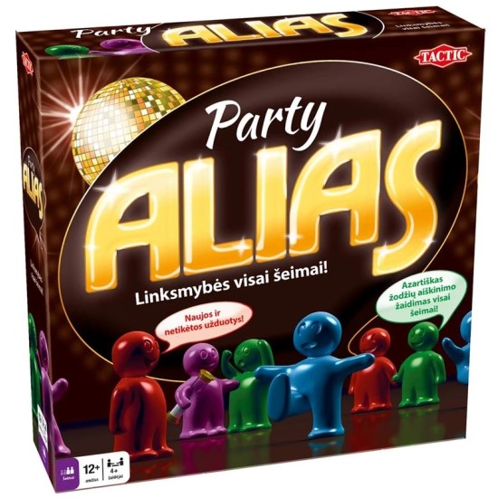 TACTIC Žaidimas „Vakarėlių Alias“ (Lietuvių kalba) TACTIC Žaidimas „Vakarėlių Alias“ (Lietuvių kalba)