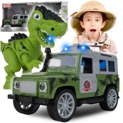 MalPlay sunkvežimis su dinozauru