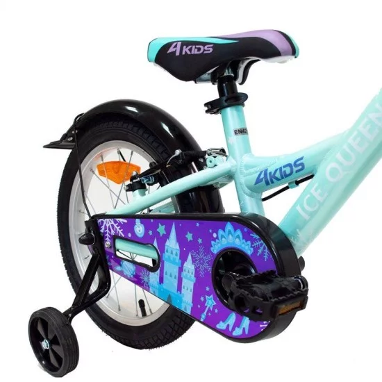 4KIDS Ice Queen 16" dydis 10" (25.5 cm) (aliuminis, žydra) 4KIDS Ice Queen 16" dydis 10" (25.5 cm) (aliuminis, žydra)