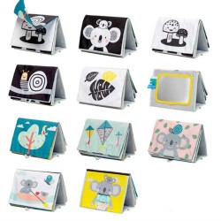 Taf Toys Kūdikio pirmoji lavinamoji knygelė „Tummy – Time“
