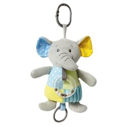 TULILO pliušinis, grojantis pakabinamas žaislas 18cm