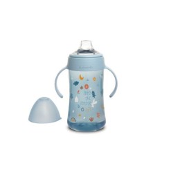 SUAVINEX gertuvė su minkštu snapeliu FOREST 270 ml.  4 mėn +