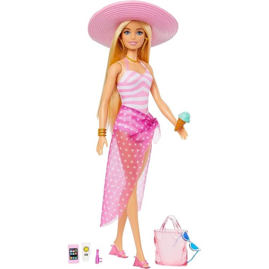  „Barbie Beach“ paplūdimio lėlės rinkinys