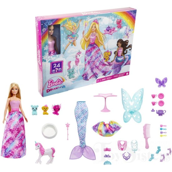 „Barbie Dreamtopia“ advento kalendorius 