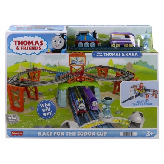 „Thomas and friends“ rinkinys „Sodoro taurės varžybos“