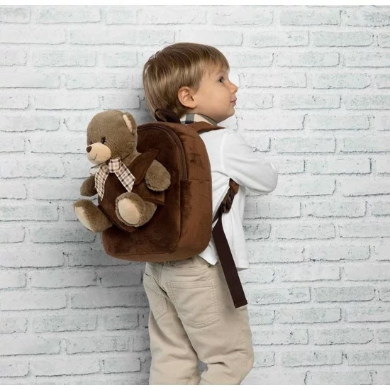 „Cool Kids“ Mini kuprinė su pliušiniu žaisliuku "Tommy Bear"