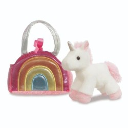 AURORA FANCY PALS Pliušinis vaivorykštės vienaragis, 17 cm