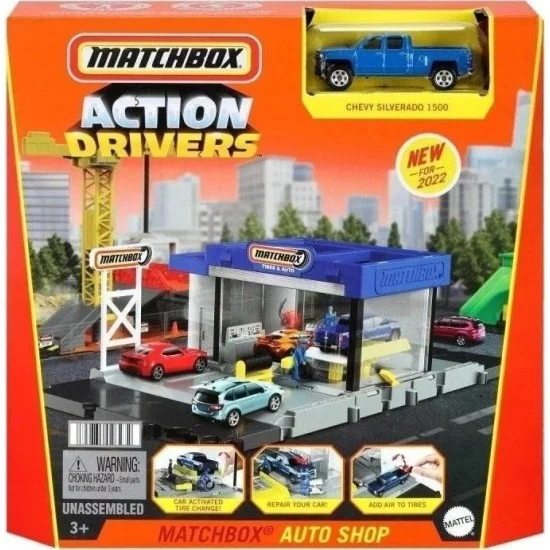MATCHBOX rinkinys "Automobilių servisas"
