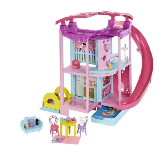 "Barbie" Chelsea transformuojamas lėlių namas "Barbie" Chelsea transformuojamas lėlių namas
