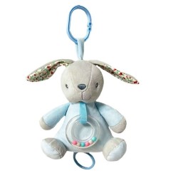 TULILO pliušinis, grojantis pakabinamas žaislas 18cm