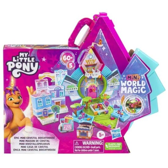 MY LITTLE PONY „Mini World Magic“ rinkinys „Krištolo namelis“