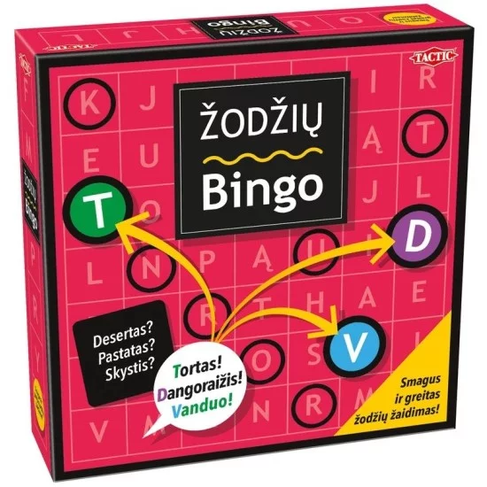 TACTIC Žodžių BINGO žaidimas (Lietuvių kalba) TACTIC Žodžių BINGO žaidimas (Lietuvių kalba)