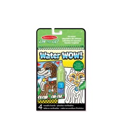 MELISSA & DOUG Piešimo vandeniu rinkinys „Gyvūnų labirintai“