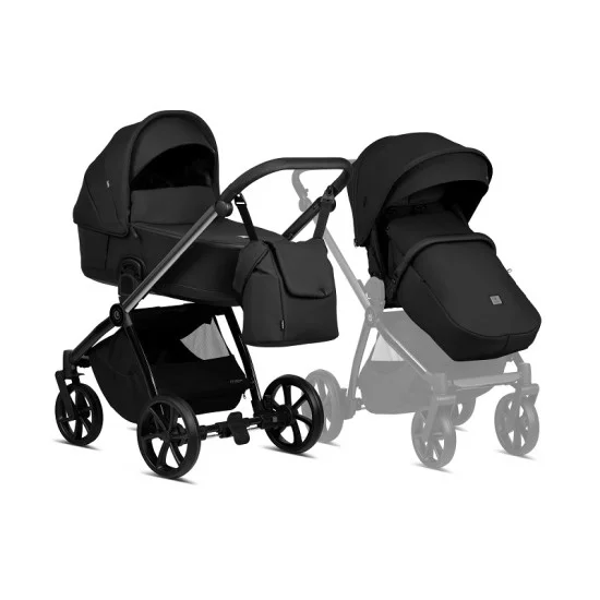 Tutis Mio Plus Thermo universalus vežimėlis Black edition 2*1 Tutis Mio Plus Thermo universalus vežimėlis Black edition 2*1