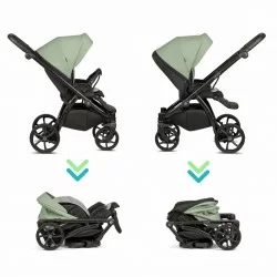TUTIS universalus vežimėlis UNO5+ Leather 3 in1