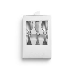 ELODIE metalinių stalo įrankių rinkinys (Matt Silver)