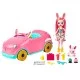 Enchantimals Lėlė kiškutė su automobiliu Enchantimals Lėlė kiškutė su automobiliu