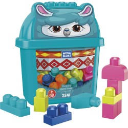 MEGA BLOKS kaladėlės kibirėlyje LAMA 25 det.