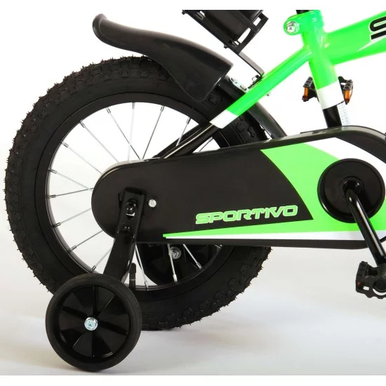 Olandų firmos VOLARE 14" dviratukas SPORTIVO Olandų firmos VOLARE 14" dviratukas SPORTIVO
