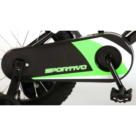 Olandų firmos VOLARE 14" dviratukas SPORTIVO Olandų firmos VOLARE 14" dviratukas SPORTIVO