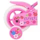 Olandų firmos VOLARE 10" dviratukas Flowerie Pink Olandų firmos VOLARE 10" dviratukas Flowerie Pink