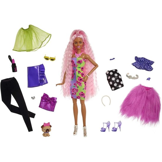 Lėlė Barbie Barbie Extra Deluxe + aksesuarai