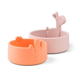 Done by Deer silikonininių dubenėlių rink. 2 vnt Lalee